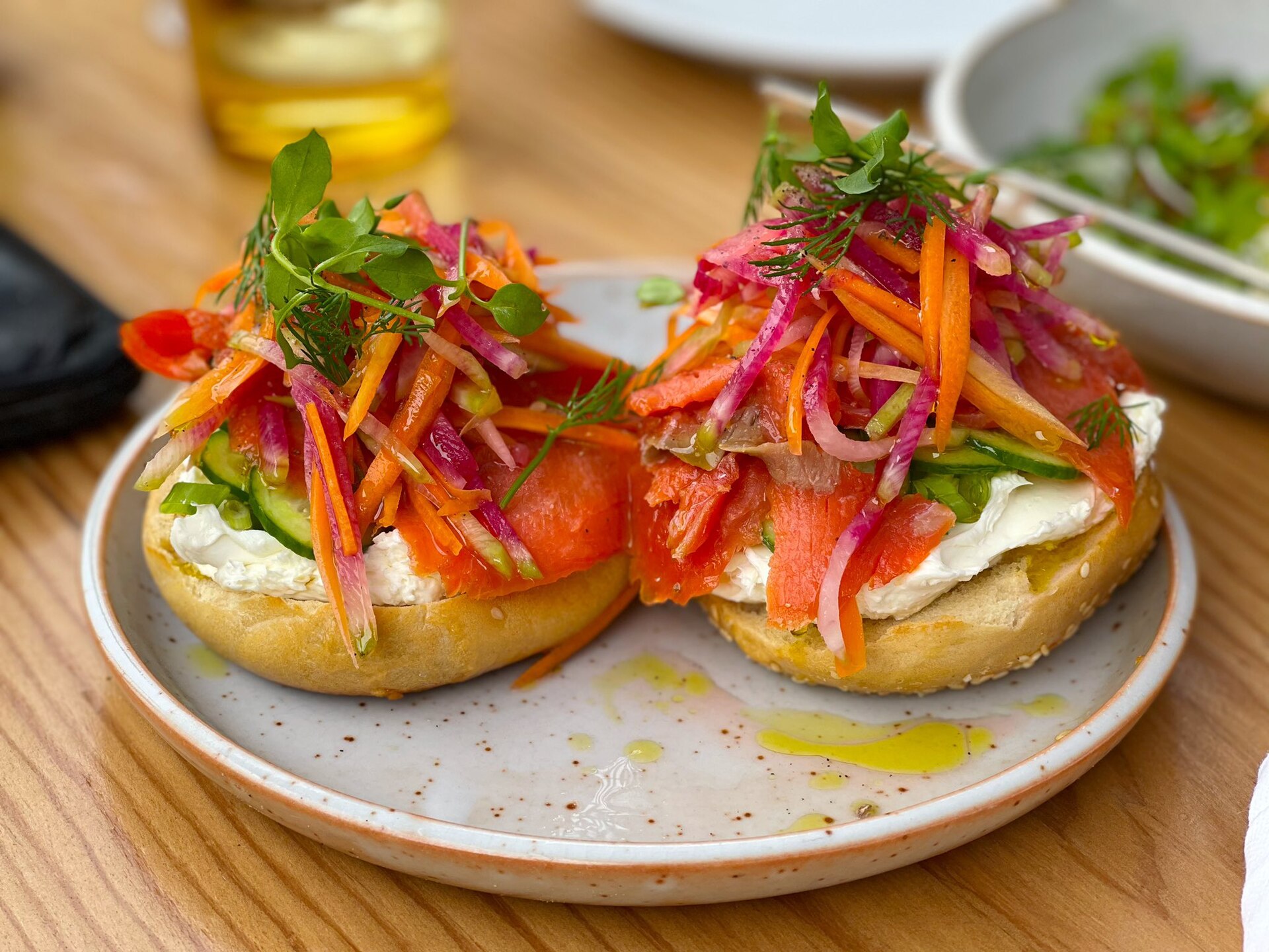 Traditional bagels, the iconic Jewish bread with thousands of years of history